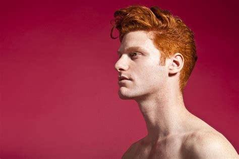 red hot thomas knights photo series explores visiblity of redheaded men huffpost uk
