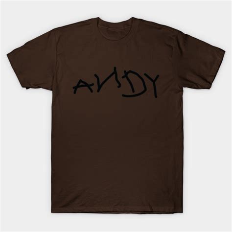 Andy Toy Story Boot Signature Andy T Shirt Teepublic