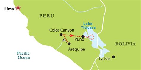 Lake Titicaca Arequipa And Colca Canyon Contours Travel Experts In