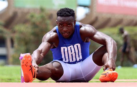 International athlete 100m & 200m sprinter 100m national champion 2019 pb: Please give me a second chance - sprinter Omanyala pleads ...