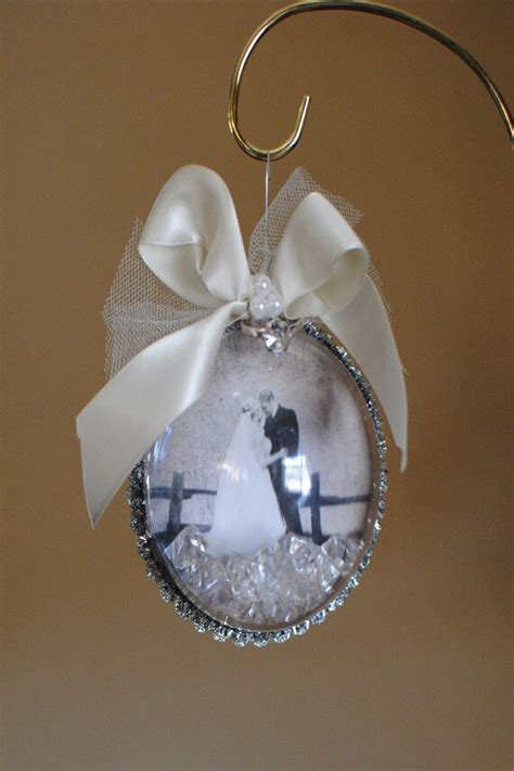 Items Similar To Custom Photo Christmas Ornament Wedding On Etsy