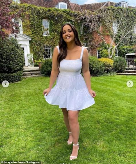Jacqueline Jossa Shows Off Her Svelte Figure In Chic Garments From Her Fashion Line Daily Mail