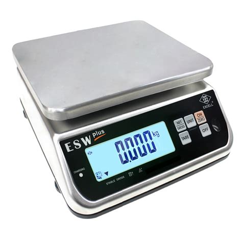A kitchen weighing scale is as important as any other kitchen tool for precise cooking & baking. ESW Plus (IP68 Waterproof Weighing Scale), EXCELL ...