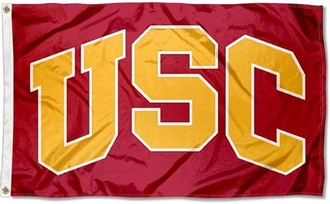 Usc Trojans Flag 3x5 Large Banner Sports And Outdoors