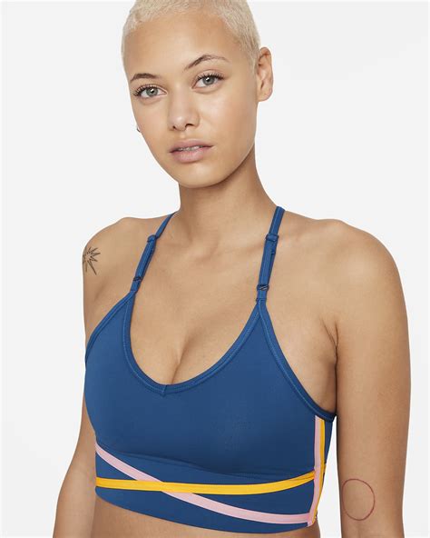 Nike Indy Womens Light Support Padded Longline Sports Bra Nike At