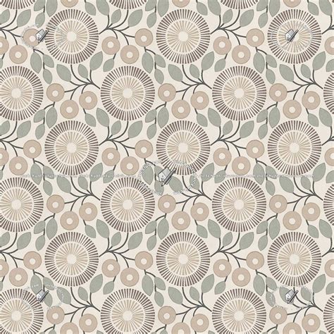 Floral Fabric Texture Seamless