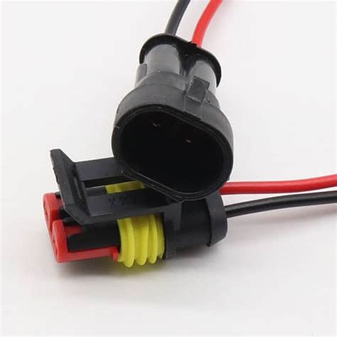 Learn how to make easy weatherproof connectors to make your electrical repairs safe and secure against the elements. Ks 03 Weather Proof Automotive Connector : Types Of ...