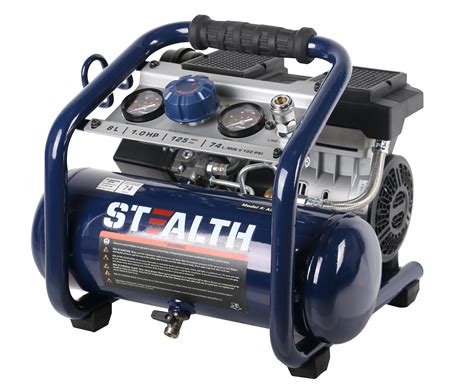 If the air filtration system goes down, it's important to replace the broken air compressor with ingersoll rand. Stealth Quiet 8L 1hp Oil Free Air Compressor AIRRUNNER