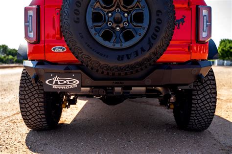 Bronco Stealth Fighter Rear Bumper Released Add Offroad