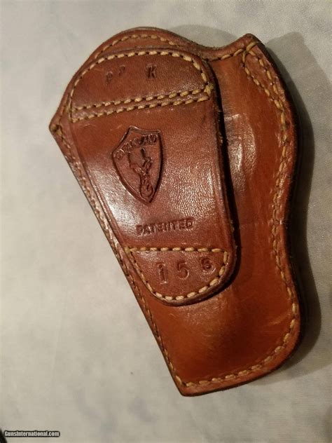 Walther Ppk Leather Holsters Old School