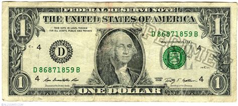 1 Dollar 2009 D 2009 Issue 1 Dollar United States Of America