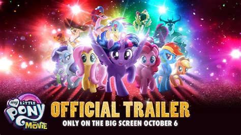 Теперь под угрозой находится будущее всей эквестрии! My Little Pony: The Movie - Official Trailer Debut 🦄 - YouTube