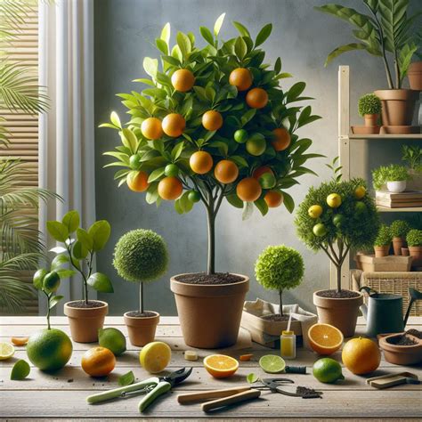 The Beginners Guide To Indoor Dwarf Citrus Trees Flowers And Plants