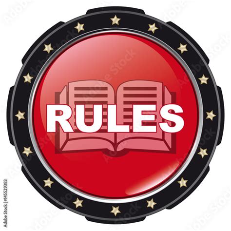 Rules Icon Stock Illustration Adobe Stock