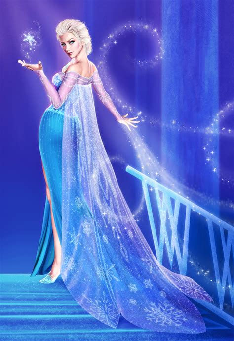 Elsa The Snow Queen Frozen Disney Page 21 Of 34 Zerochan Anime