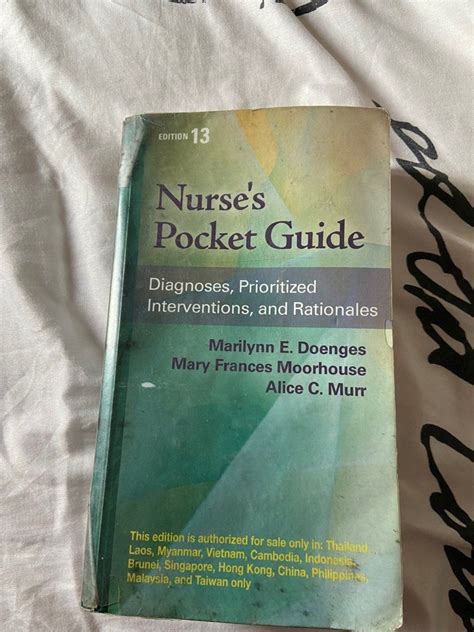 Nursing Pocket Guide Nanda Hobbies And Toys Books And Magazines