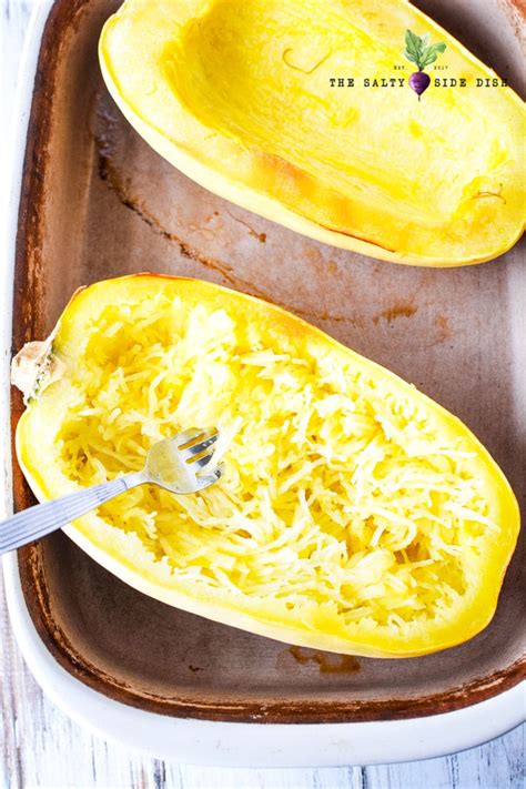 Spaghetti Squash Boats Stuffed With Cream Cheese And Spinach