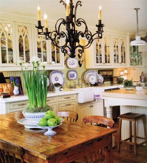 Country French Kitchen French Country Kitchens Romantic Kitchen