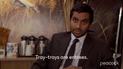 Parks And Recreation Entree GIF By PeacockTV Find Share On GIPHY