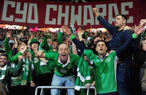 Cardiff In Full Voice But Republic Of Ireland Fans Sing Longest And Loudest