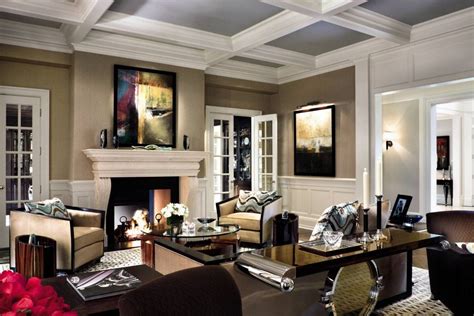 Contemporary Living Room By Martin P Mitchell And James Paragano In