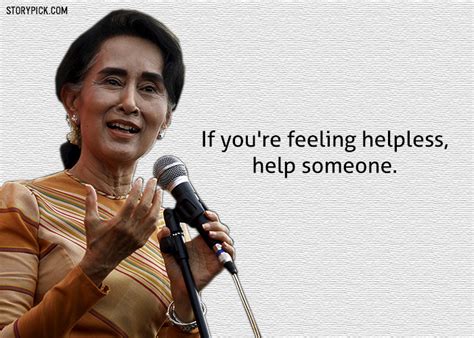 Published on sep 27, 2012 daw aung san suu kyi of burma, who won the nobel peace prize in 1991 for her work promoting international human rights and democratic government, presented a public address at yale on thursday, sept. 16 Aung San Suu Kyi Quotes That Prove You Don't Need To Be ...