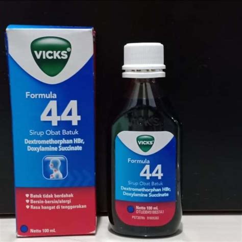 Jual Vicks Formula 44 Syrup Obat Batuk 100ml Di Seller Mula Shop