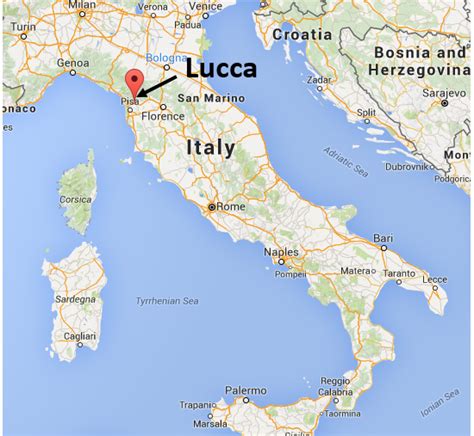 31 Map Of Luca Italy Maps Database Source