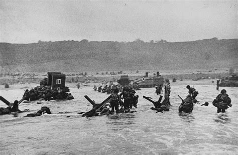Robert Capa The First Wave Of American Troops Landing On D Day Omaha