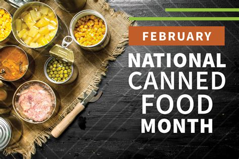 National Canned Food Month National Institute Of Food And Agriculture