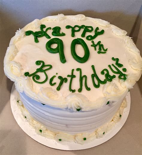 90th Birthday Cake 90th Birthday Cakes Desserts Food Tailgate