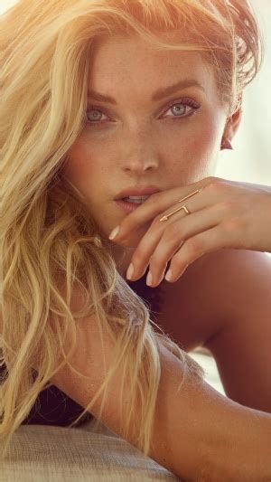 Elsa Hosk Swedish Model Celebrity Women Girls Beautiful Blonde Hd Phone Wallpaper Rare