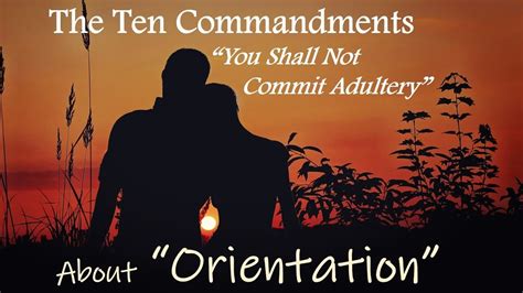 Orientation The 6th Commandment Pt 3 The Ten Commandments 16