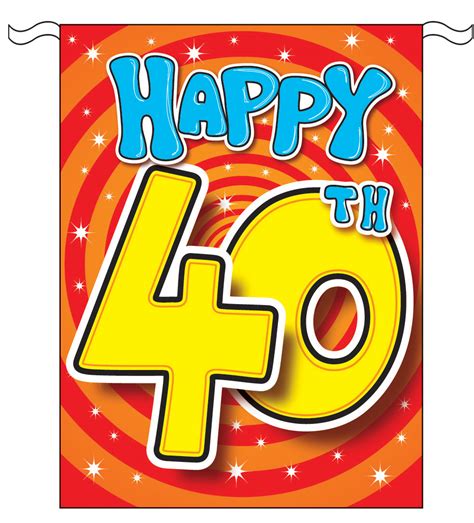 Free Clipart 40th Birthday Free Download On Clipartmag