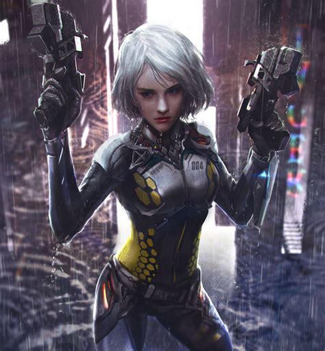 Pin By Claude Marts On Sci Fy Nerd Sci Fi Girl Cyberpunk Girl