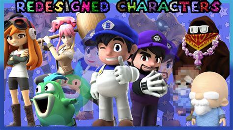 Categoryredesigned Characters The Smg4glitch Wiki Fandom