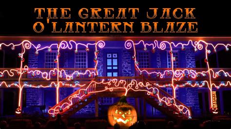 🎃the Great Jack O Lantern Blaze Sleepy Hollow Halloween Event Youtube
