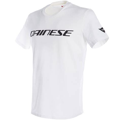 Dainese T Shirt White Black Free Uk Delivery
