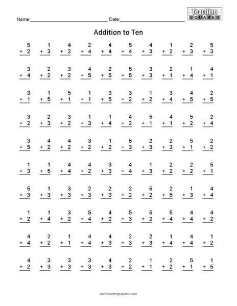 21 posts related to 100 math multiplication facts worksheet. 100 Addition Facts Worksheets - Worksheets Samples