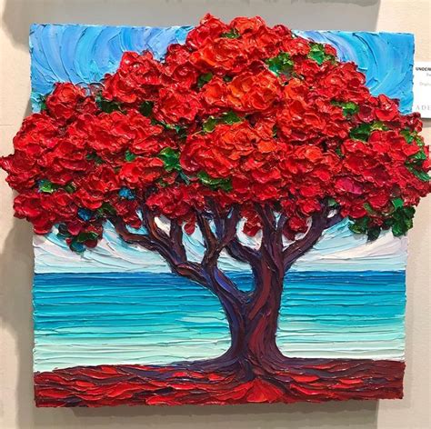 Misun Holdorf On Instagram “under The Flame Tree ♥️ Adelmanfineart