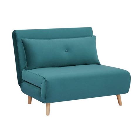 Buy Habitat Roma Small Double Fabric Chairbed Teal Sofa Beds