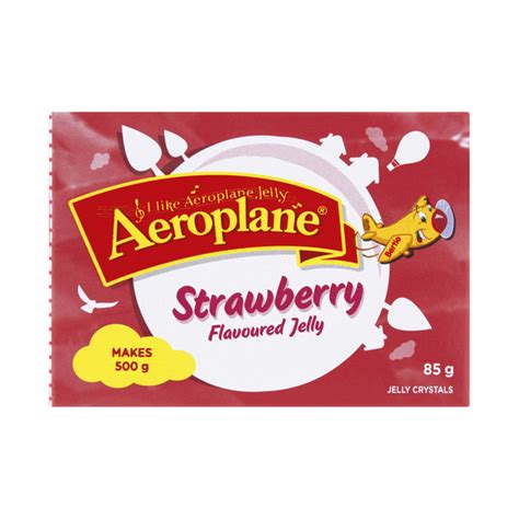 Buy Aeroplane Strawberry Jelly Crystals 85g Coles