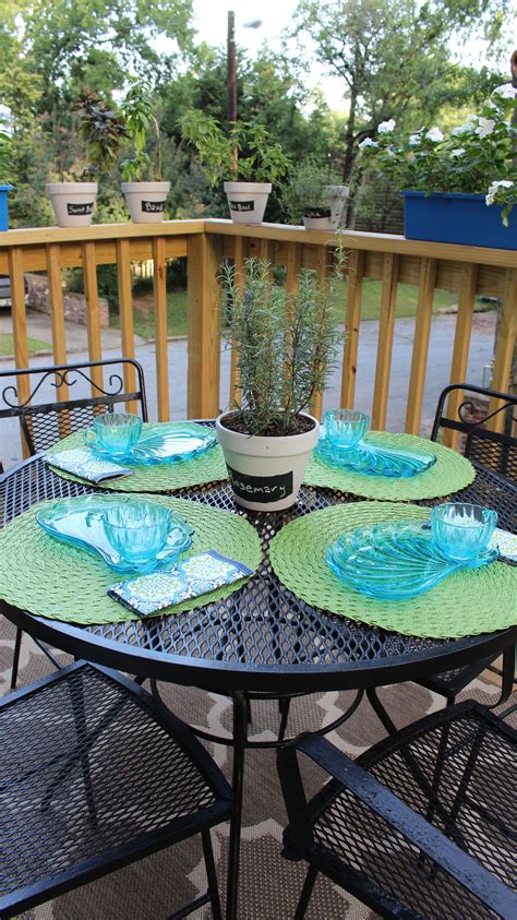 Painted Wrought Iron Patio Furniture Perfect Backyard Makeover And