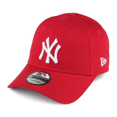 New Era 9forty New York Yankees Baseball Cap Red