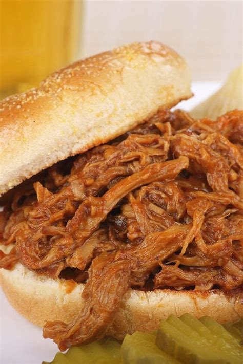 3 Ingredient Barbecue Pulled Pork Recipe In The Slow Cooker