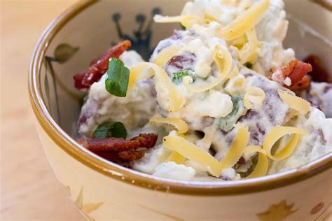 What is a loaded baked potato salad? Loaded Baked Potato Salad | Or Whatever You Do