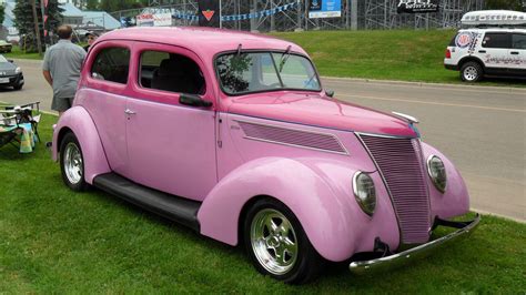 Wallpaper Pink Ford Hot Rod Take 2 Hd Widescreen High Definition