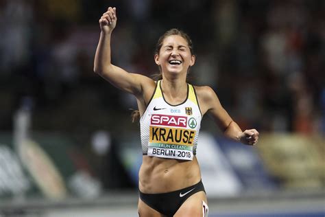 Unsere markenbotschafterin und leichtathletin gesa krause, zeigt euch in. Gesa Krause: „Ich will noch eine WM-Medaille" - Laufen.de