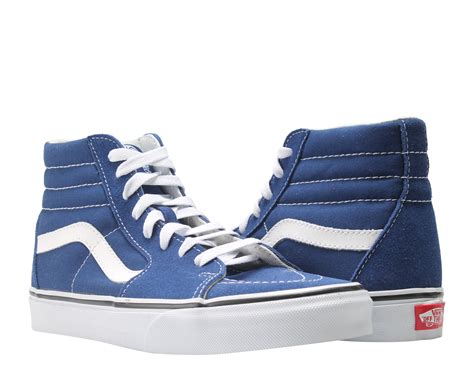 All Blue Vans Sk8 Hi Free Shipping And Exchanges