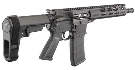 Ruger Ar 556 556mm Semi Automatic Pistol With Sb Tactical Stabilizing